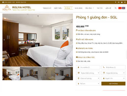Thiết kế web khách sạn cần lưu ý gì?